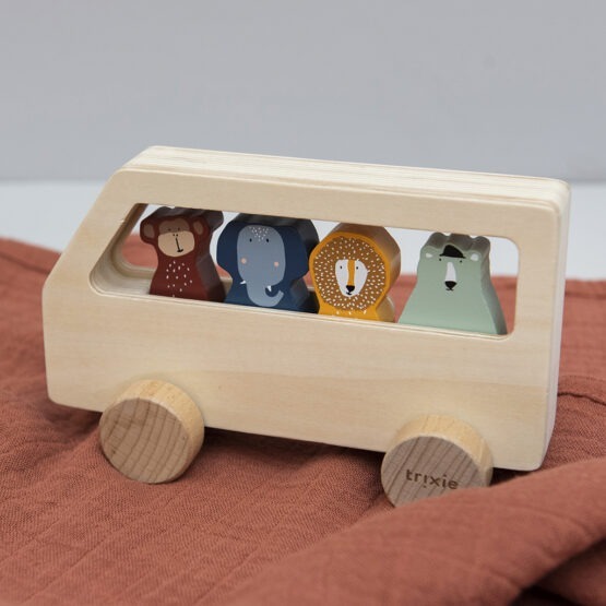 Bus En Bois - Animaux