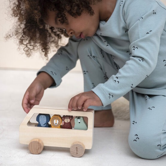 Bus En Bois - Animaux