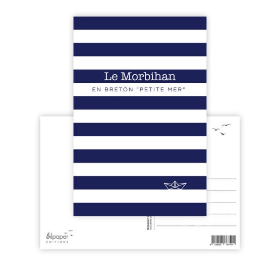 Carte - Le Morbihan - Bilpaper