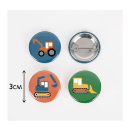 badge chantier my little day sur fond blanc