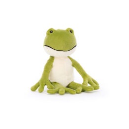 Doudou finnegan la grenouille de la marque jellycat