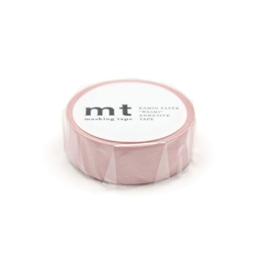 Ce Masking Tape rose pastel vous permettra de rajouter de la couleur sur vos cahiers