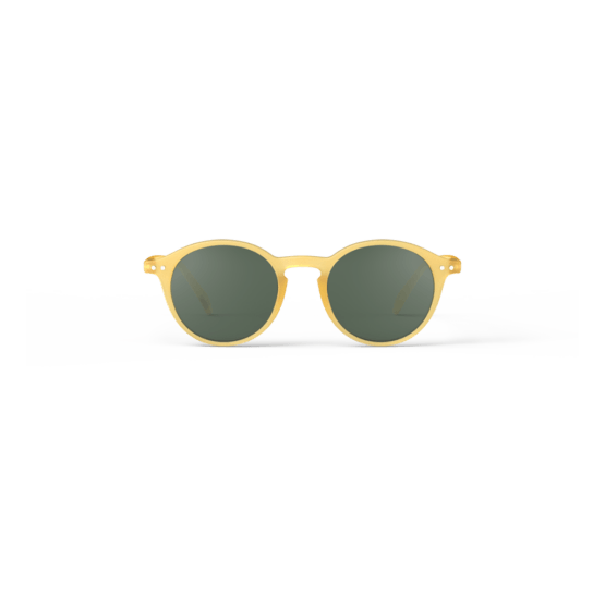 Lunettes de soleil izipizi vue de face sur fond blanc