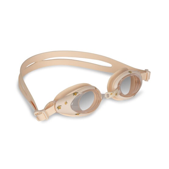 lunettes de natation fond blanc