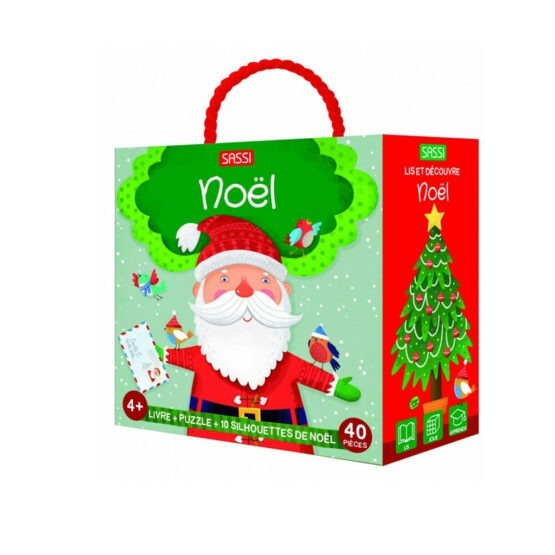 coffret puzzle livre noël sassi