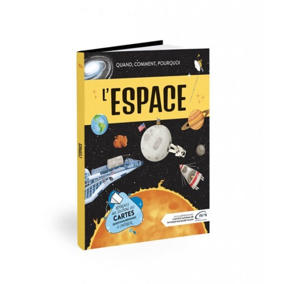 coffret du méga atlas de l'espace sassi photo atlas sur fond blanc