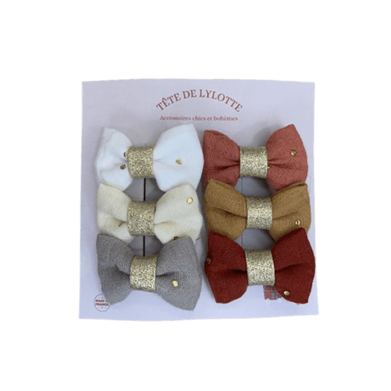 coffret barrettes noeud tête de lylotte