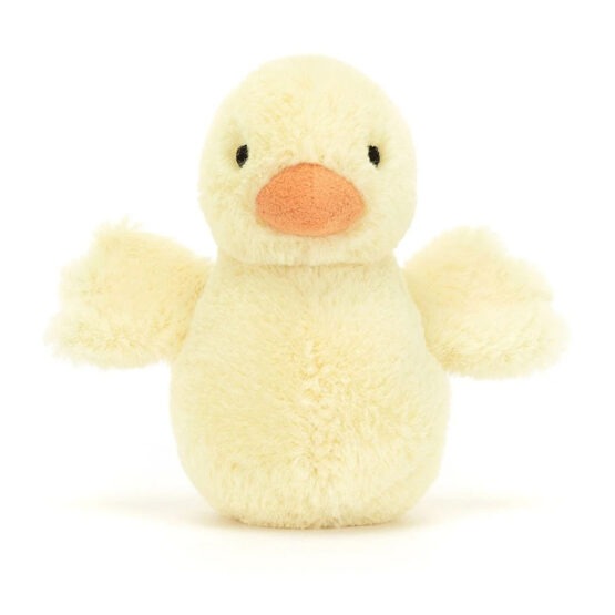 doudou canard fluffy vue de dos