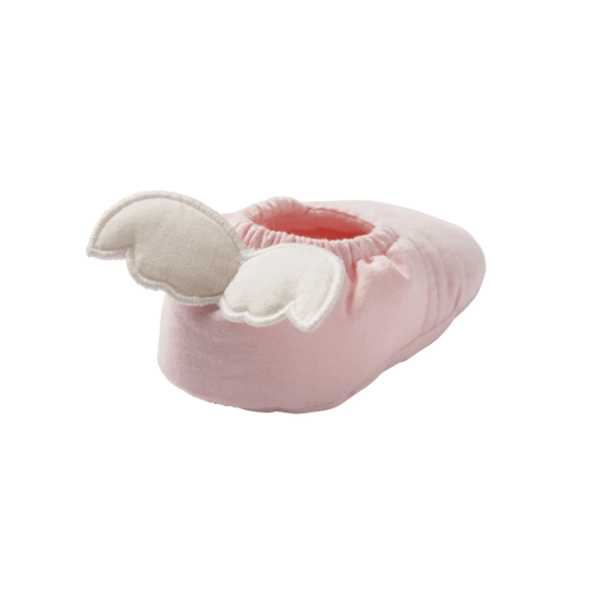 Chaussons Bébé Avec Ailes - Rose Blush - BB&Co