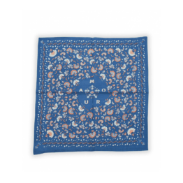 Petit foulard amour ciel bindi atelier