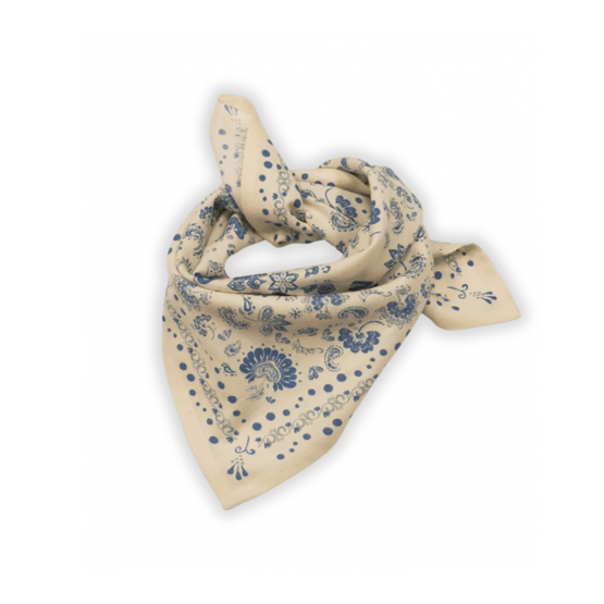 Petit foulard amour perle bindi atelier