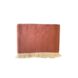 serviette de plage marsala tête de lylotte