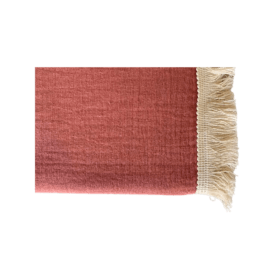 serviette de plage marsala tête de lylotte