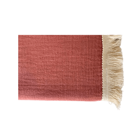 serviette de plage marsala tête de lylotte