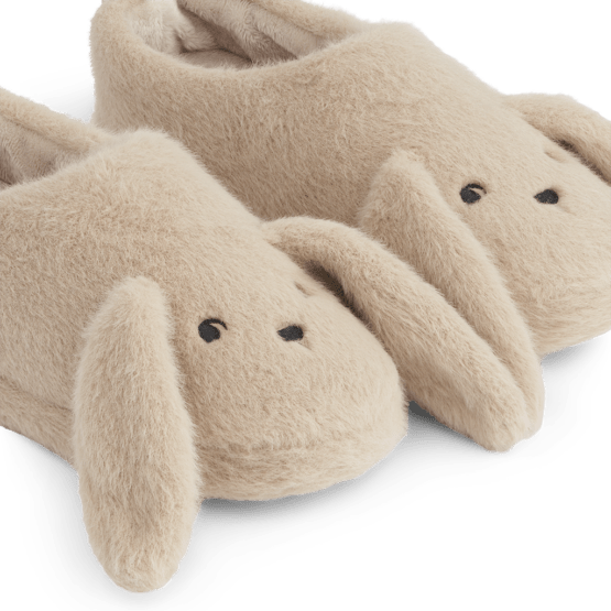 chaussons lapin sable liewood