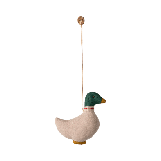 Décoration De Noël - Canard - Vert - Maileg 1