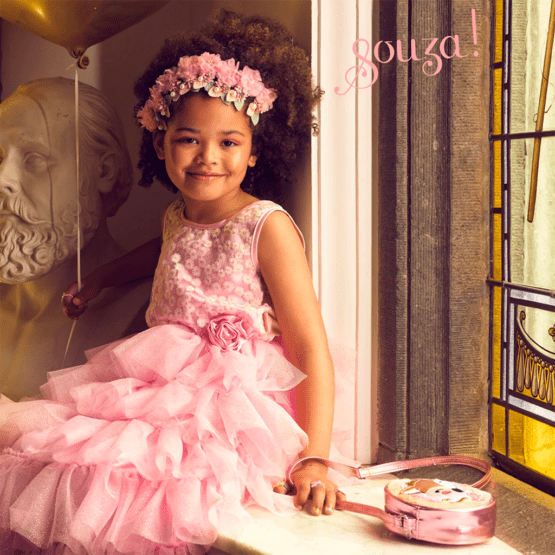 Déguisement Robe De Princesse Lysanna - Rose - Souza 3