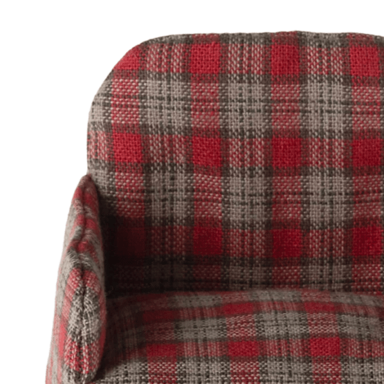 Fauteuil Au Tissu Ecossais - Accessoire Pour Lapins Et Souris Maileg 3