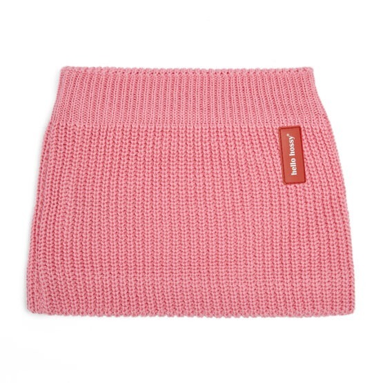 Snood pink hello hossy sur fond blanc