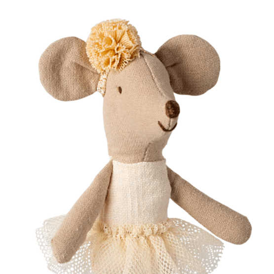 Souris Ballerine - Little Sister - Blanc Cassé - Maileg 4