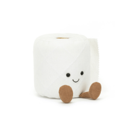 Doudou amuseable rouleau de papier toilette jellycat