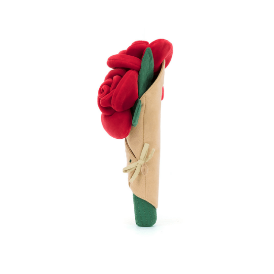 Bouquet de roses rouges jellycat