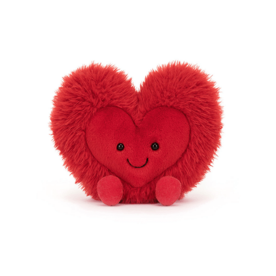 Doudou coeur beatie jellycat