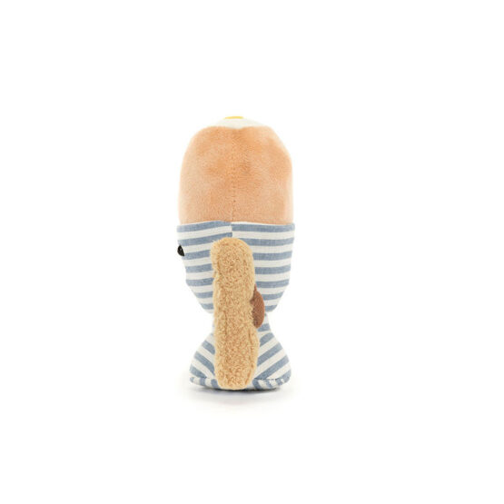 Doudou eggestra oeuf à la coque et mouillette jellycat