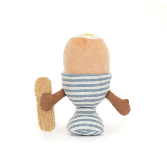 Doudou eggestra oeuf à la coque et mouillette jellycat