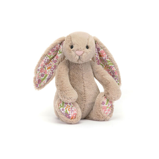 doudou petit lapin oreilles fleuries pétale jellycat | Peluche & Doudou magasin à Vannes