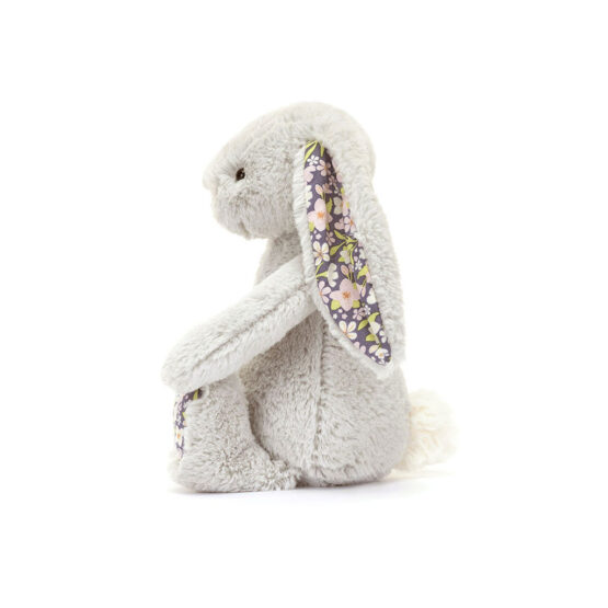 Doudou lapin petit gris bloom jellycat