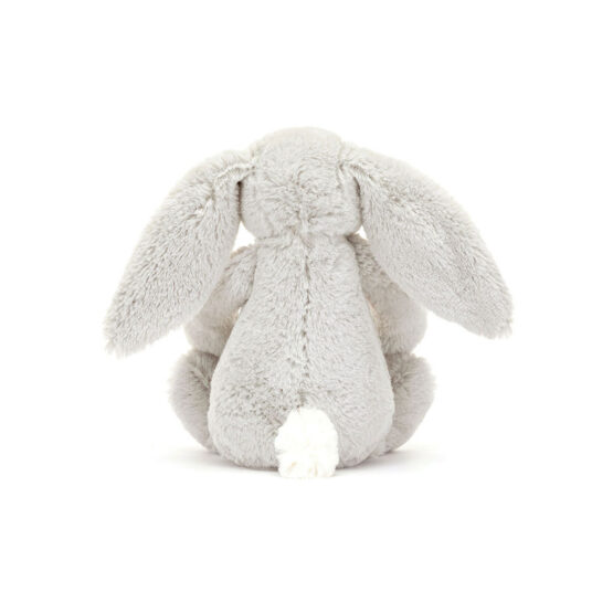 Doudou lapin petit gris bloom jellycat