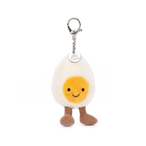 Porte clé oeuf à la coque jellycat