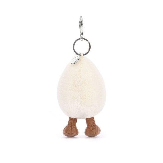 Porte clé oeuf à la coque jellycat