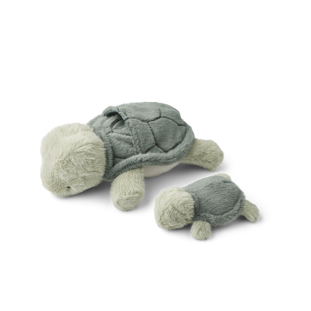 doudou maman tortue et son bébé liewood