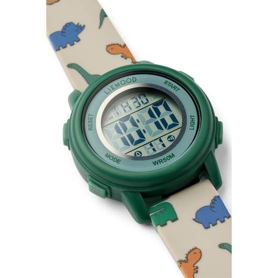 Montre silicone dinosaures enfant liewood