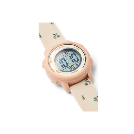 Montre en silicone pêches liewood