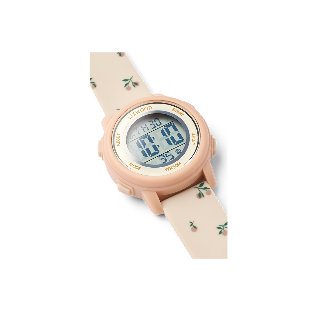 Montre en silicone pêches liewood