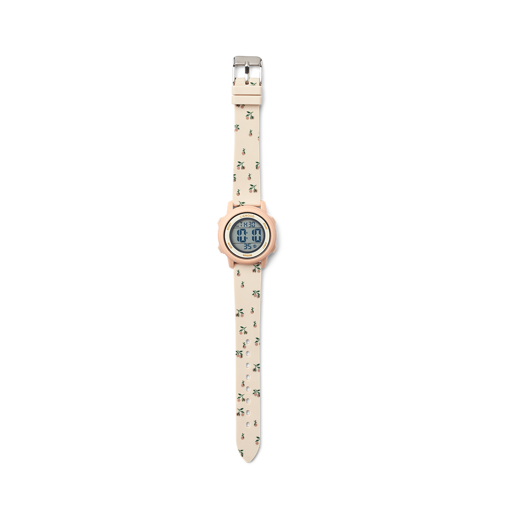 Montre en silicone pêches liewood