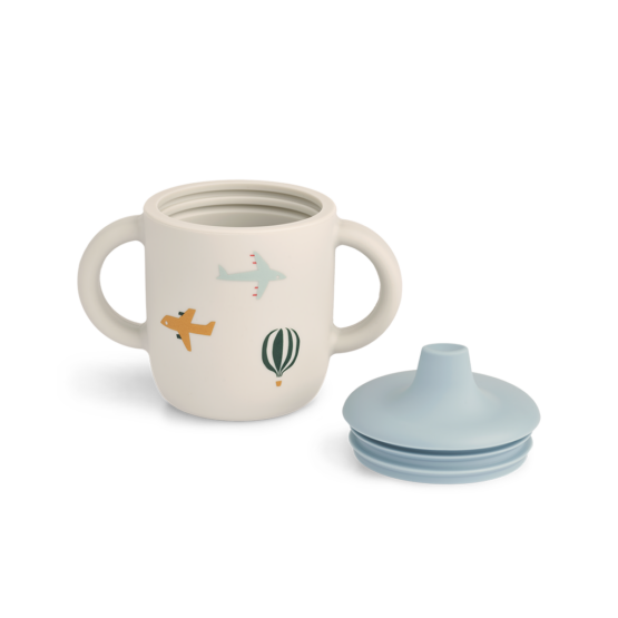 Tasse en silicone aviateur jellycat