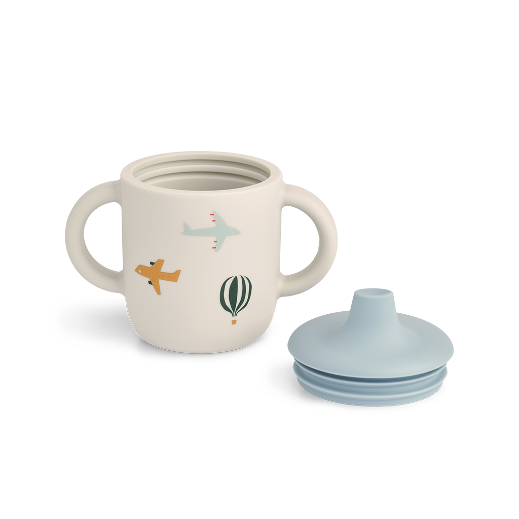 Tasse en silicone aviateur jellycat