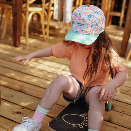 casquette pour enfant hello hossy happiness