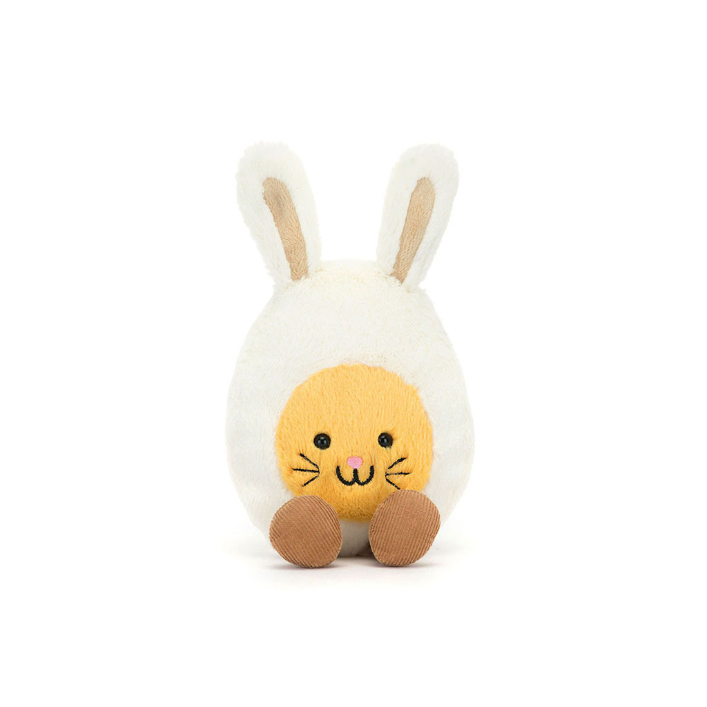 Doudou amuseable lapin oeuf de pâques Jellycat