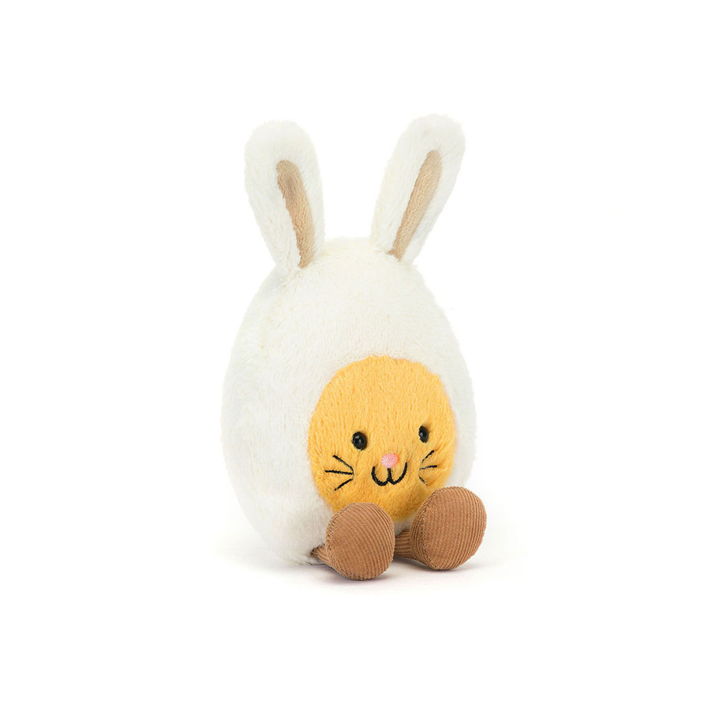 Doudou amuseable lapin oeuf de pâques Jellycat