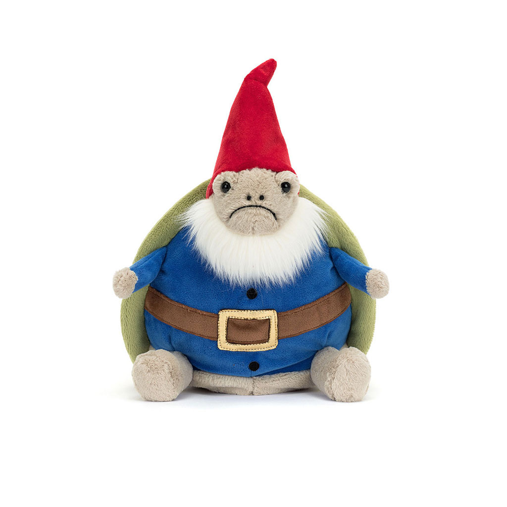 Doudou timmy la tortue gnome de jardin jellycat