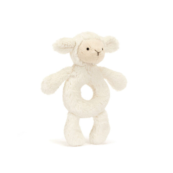 Hochet agneau blanc jellycat